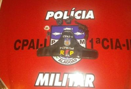 Radiopatrulha prende casal com arma de fogo e drogas em São Miguel dos Campos