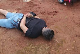 Homem tenta matar ex-esposa e irmão dela com peixeira e é impedido por guarnição do 3° BPM, em Limoeiro