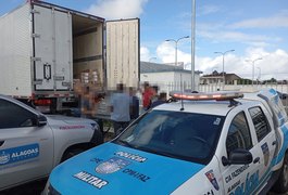 Operação flagra carga irregular de frango e autua comerciante em mais de R$ 100 mil em Maceió