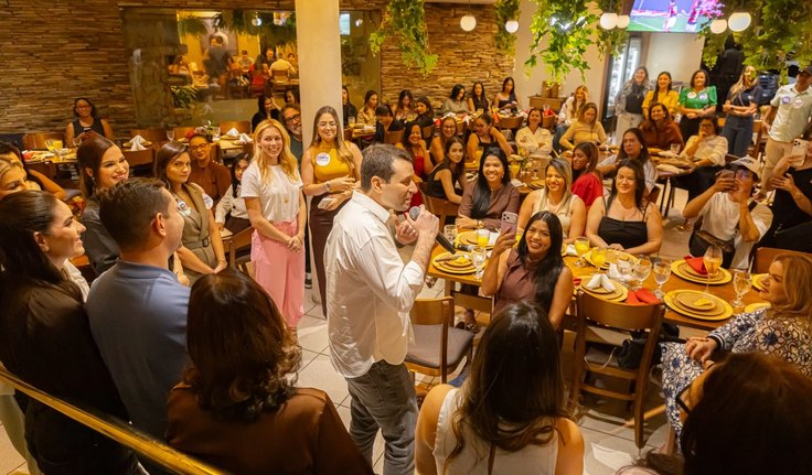 Em encontro com mulheres, Daniel Barbosa reforça compromissos com pautas femininas e de inclusão