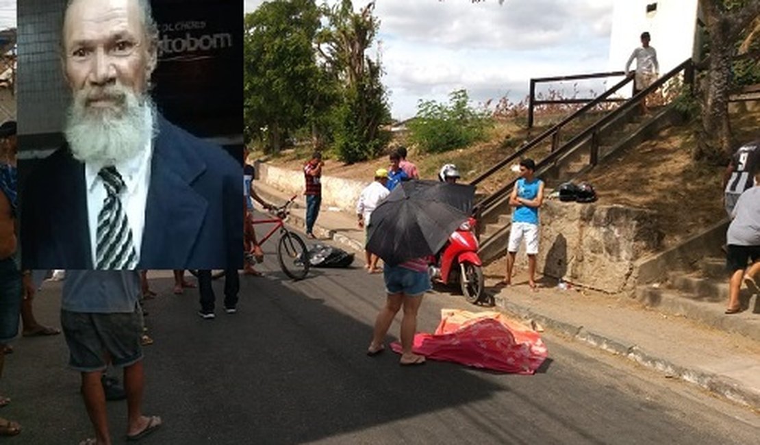 Idoso morre após sofrer queda de escadaria próximo ao Mercado Público, em Arapiraca