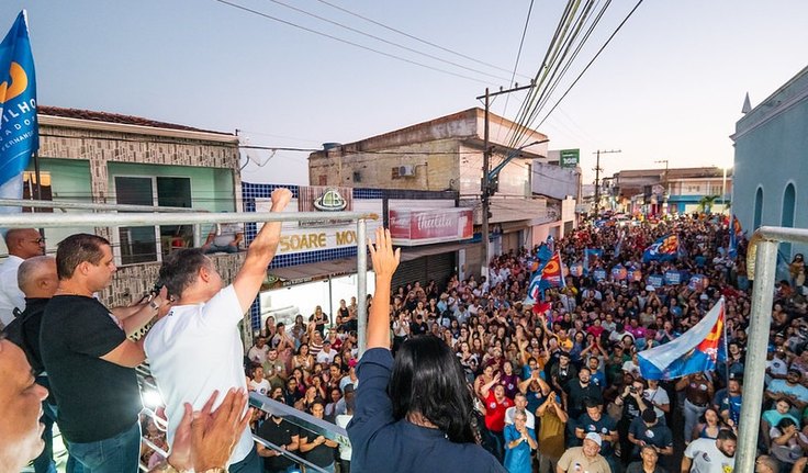 Edilza Alves e Fernando Pereira declaram apoio a Renan Filho em Lagoa da Canoa