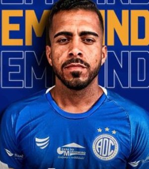 Cruzeiro de Arapiraca confirma saída do lateral-direito Júnior para o Confiança-SE
