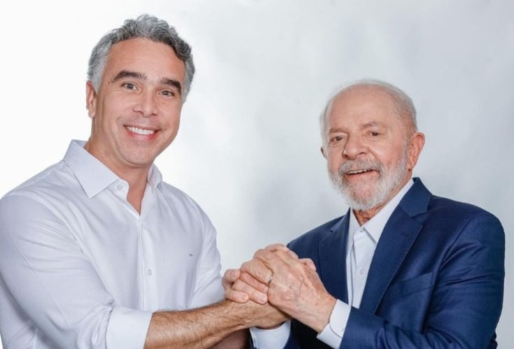 Em Brasília, Rafael Brito recebe apoio oficial do presidente Lula