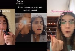 Em mais uma moda perigosa, jovens fumam cotonete e se exibem nas redes sociais