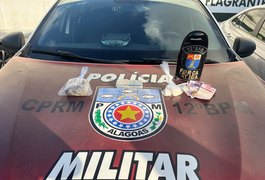 Força Tática do 12º BPM prende homem por tráfico de drogas na Portelinha