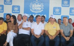 Prefeito Leandro Silva comemora inauguração da ligação estratégica entre a BR 101 e a AL 220, em Junqueiro