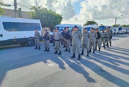 Operação Carnaval: tropas da PM embarcam para reforçar policiamento no interior de Alagoas