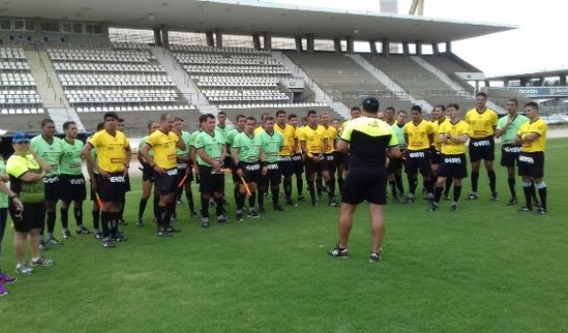 Árbitros se preparam para o Campeonato Alagoano de Futebol 2017