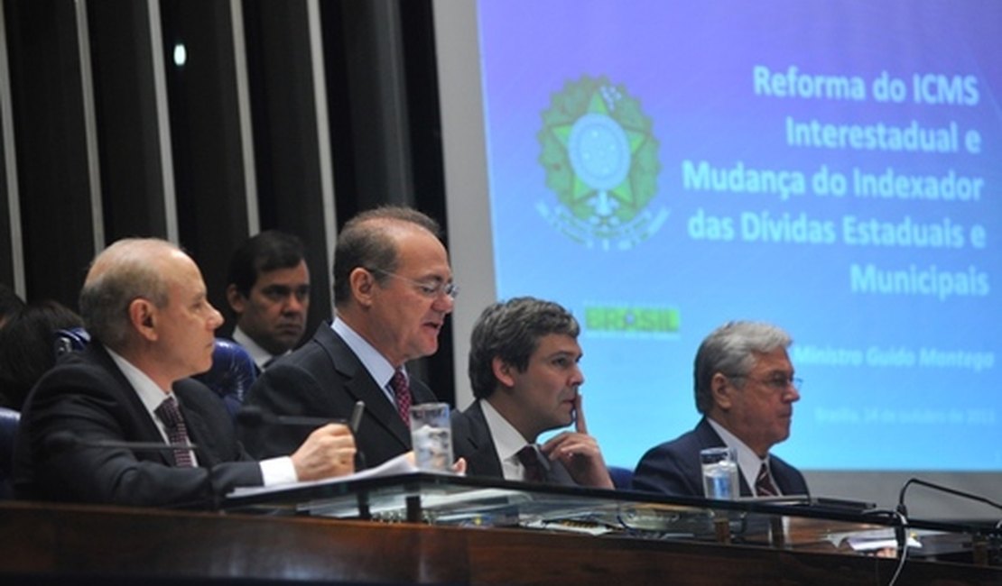 Governador Teotonio Vilela discute pacto federativo no Senado