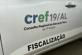 Fiscalização em 11 cidades de AL autua estabelecimentos e identifica pessoas atuando ilegalmente como profissionais de Educação Física