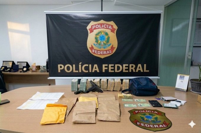 PF apreende mais de R$ 500 mil e prende dois suspeitos por crimes eleitorais em Alagoas