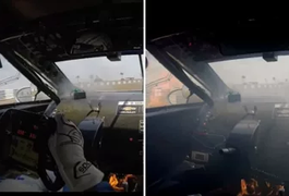 Carro de piloto da Stock Car pega fogo durante treino