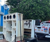 Mais de 50 equipamentos de som são apreendidos no primeiro trimestre de 2024