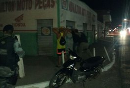 Dupla é detida suspeita de praticar assaltos em Teotônio Vilela