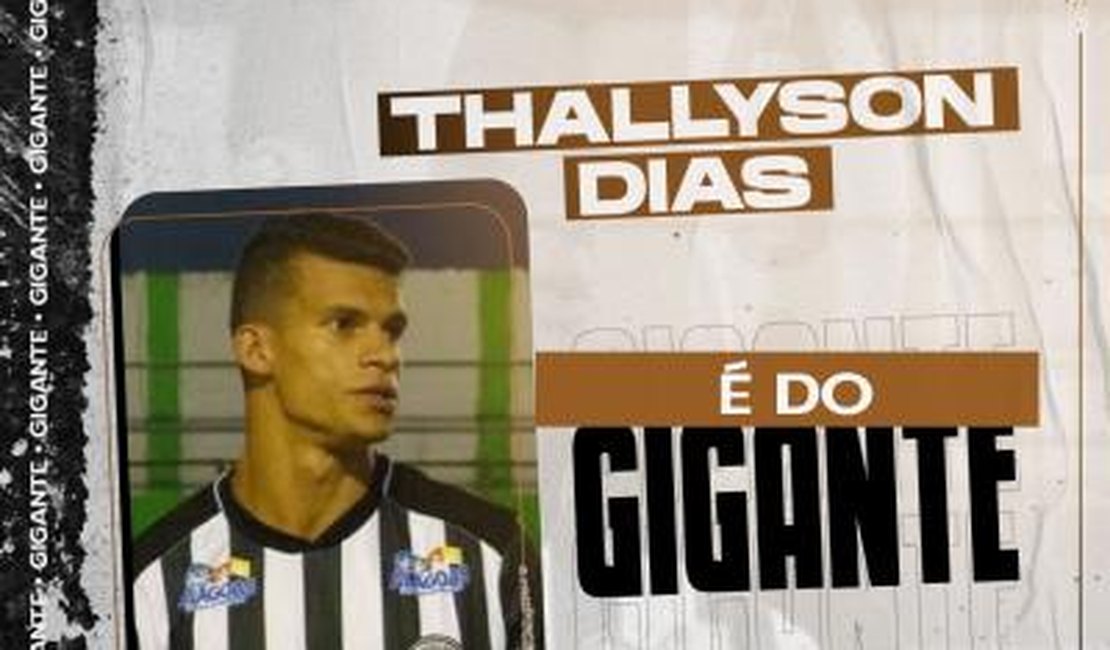 ASA anuncia o retorno do lateral-esquerdo Thallyson Dias