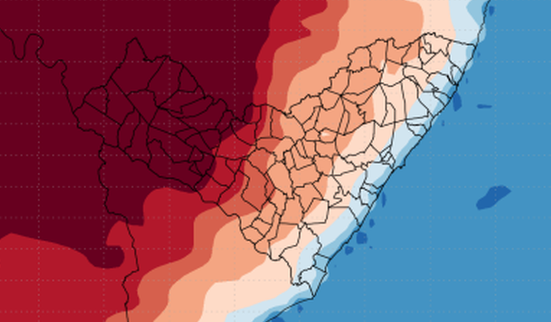 Semarh alerta para baixa umidade do ar em Alagoas