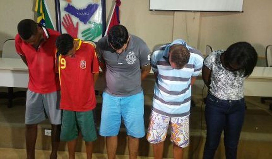 Operação integrada prende suspeitos de tráfico de drogas, roubos e homicídios
