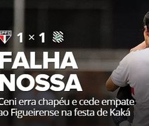 Ceni tenta chapéu e cede empate, mas São Paulo é vice-campeão