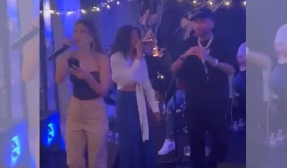 Polêmica: Neymar é visto festejando com pagode durante velório de Pelé