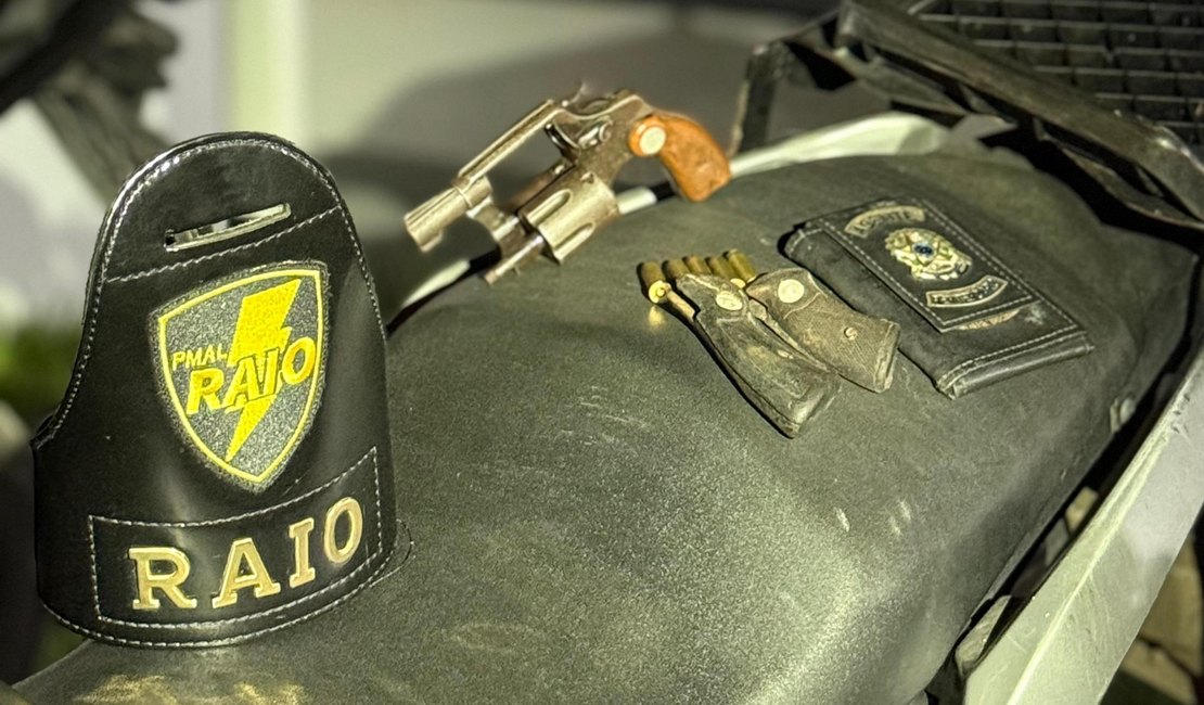 Ações da PM prendem suspeitos com armas e munições em Alagoas