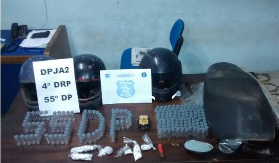 Polícia estoura local de desmanche e tráfico de drogas em Arapiraca