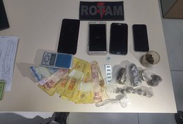 Polícia encontra drogas em residência e resgata bebê e criança de 11 anos, em Alagoas