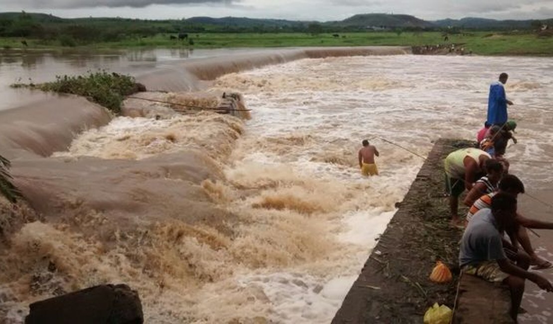 Nível do Rio Mundaú sobe em União dos Palmares e Defesa Civil está em alerta