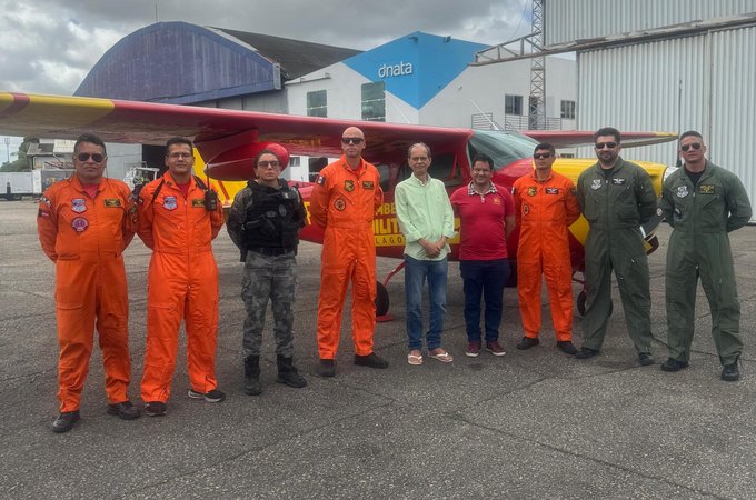 Departamento Estadual de Aviação realiza missão para transplante de fígado