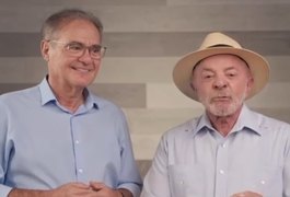 “Ninguém sabe trabalhar como ele no Senado”, diz Lula em apoio a Renan Calheiros