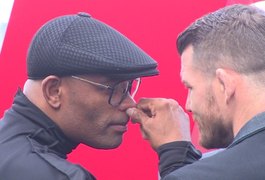 Spider imita Bruce Lee e deixa Bisping no vácuo em encarada