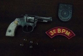 Menor é apreendido após atirar contra polícia durante fuga em Lagoa da Canoa