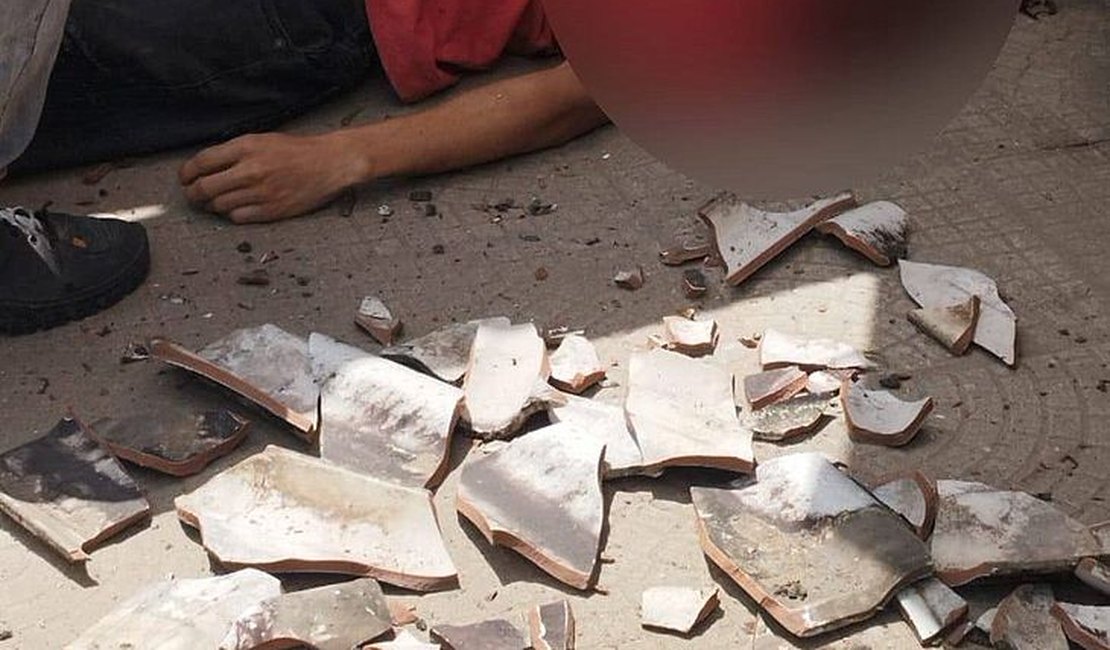 Jovem cai de sacada de prédio após sofrer descarga elétrica no interior alagoano