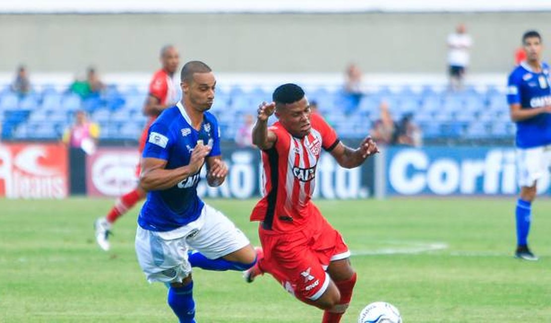 Ataques não funcionam, e clássico entre CRB e CSA termina empatado