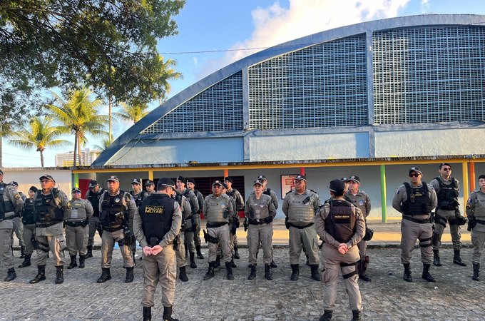 PM mobiliza mais de 250 policiais para garantir a segurança durante as provas do Enem 2024