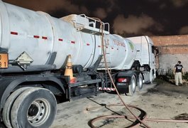 Operação prende três pessoas por desvio de cargas de cloro de empresa em Maceió