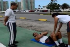 Vídeo. Academia  da PM mostra exercícios de teste físico utilizado para o Concurso