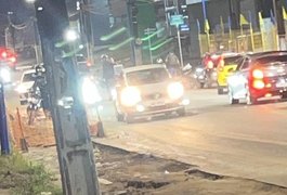 Colisão entre duas motos deixa um ferido, em Arapiraca