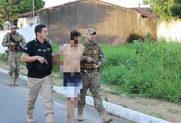 Operação policial prende nove envolvidos em crimes em Arapiraca e Maceió