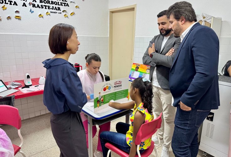 Clube da Saúde Infantil: Penedo recebe visita de representantes da empresa japonesa parceira no projeto inédito no Brasil