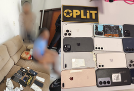 Casal é preso com 16 celulares após rastreamento de aparelho furtado em Maceió