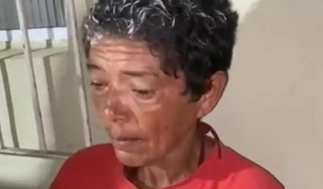 Mulher encontrada em Arauá (SE) afirma ser de Arapiraca e moradores buscam familiares dela