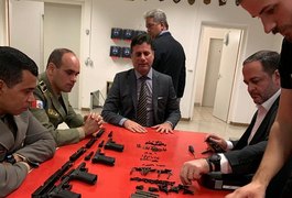 Integrantes da Segurança Pública fazem visita técnica em fábrica de armamentos na Áustria