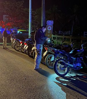 Doze pessoas são presas por envolvimento em 'rachas' de moto no Agreste de Alagoas
