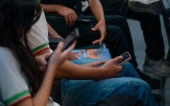 Oficina de produção de filmes com o celular, no Cine Manguaba