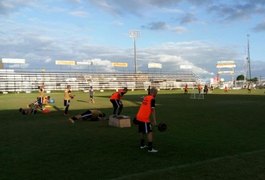 Apesar da crise, atletas alvinegros seguem treinando para a Série C