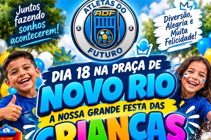 Atletas do Futuro prepara festa para as crianças e promove torneio interno no Agreste