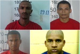 Polícia trabalha para recapturar foragidos de penitenciária em Alagoas