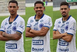 Cruzeiro de Arapiraca anuncia três reforços para a sequência da temporada