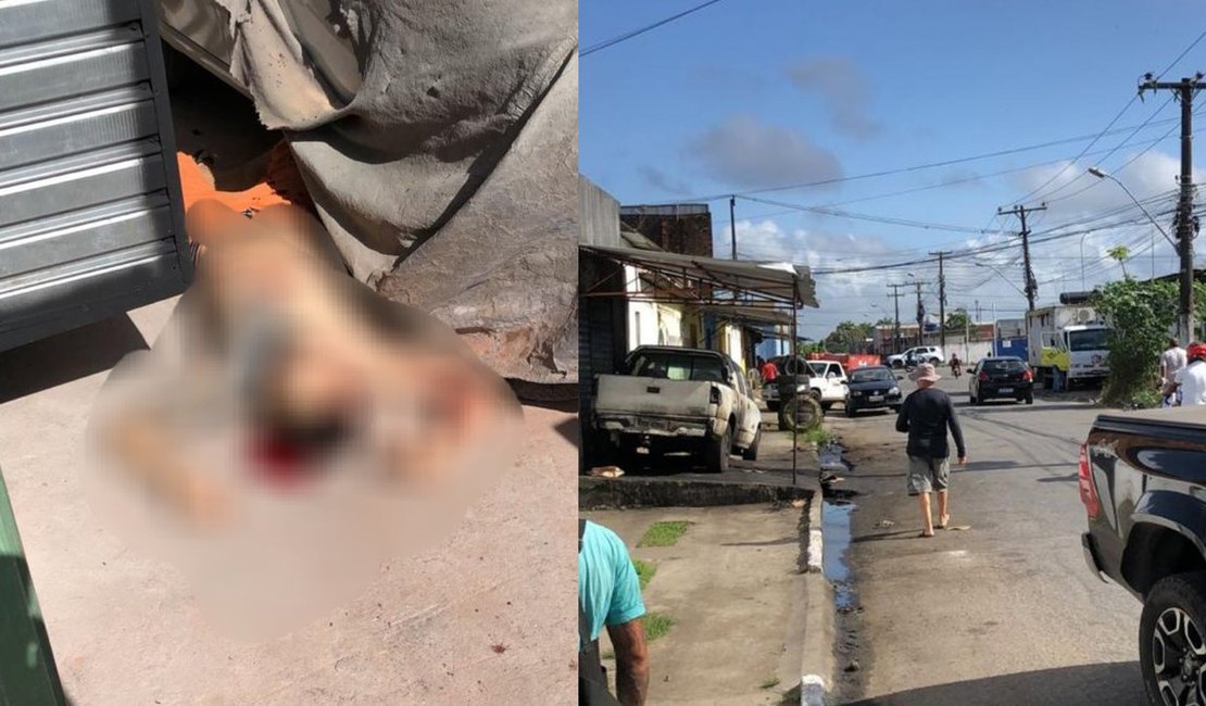 Homem é encontrado morto, com poça de sangue ao redor da cabeça, em Maceió